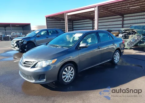 2013 Toyota Corolla Le из США, поврежденный, VIN 2T1BU4EE0DC968605